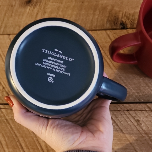 Threshold Blue and Red Mugs Dining - Picture 3 of 4